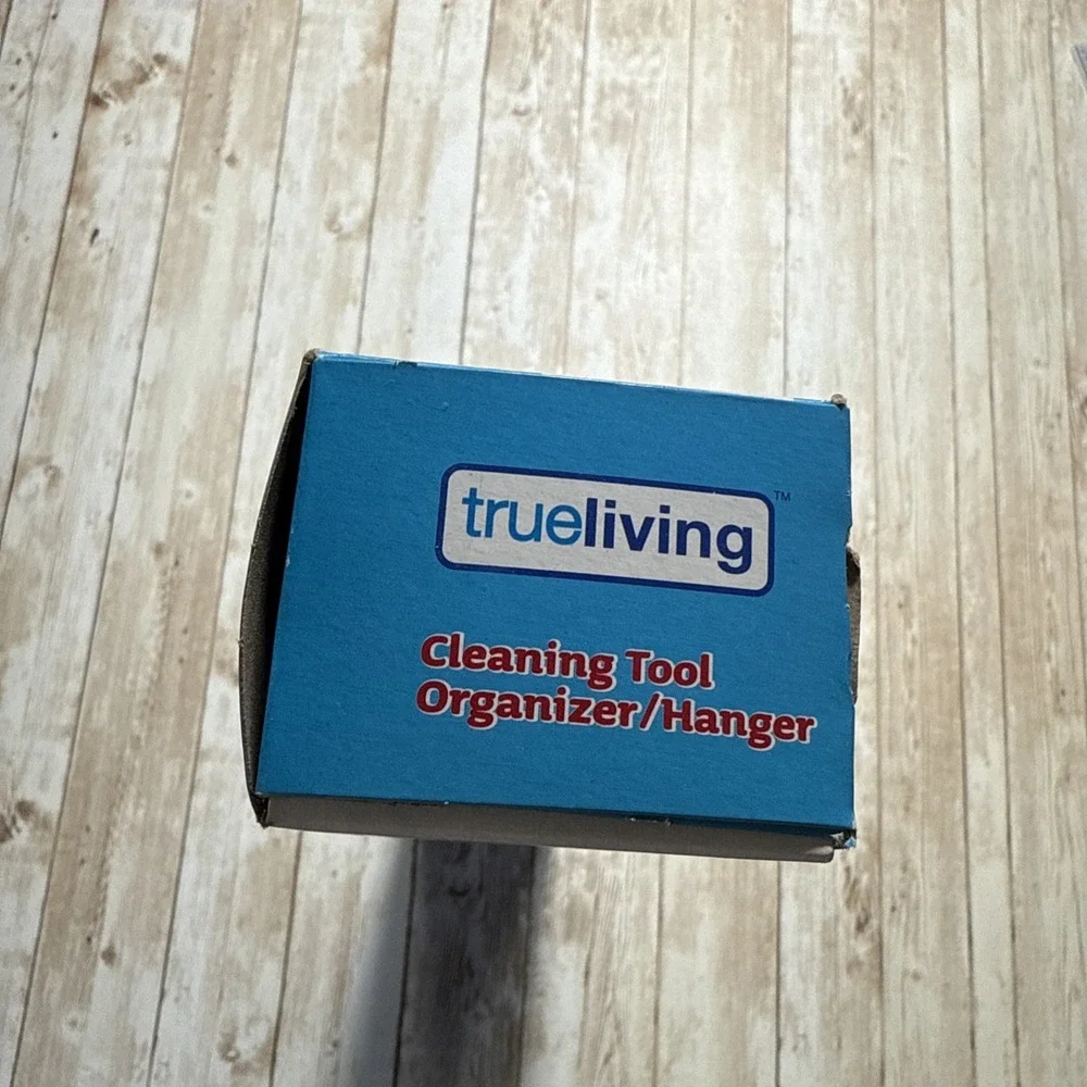 Trueliving Cleaning Tool Wall Holder Storage Rack‎ & Hooks Organizer Space Saver